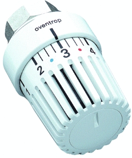 Radiator thermostaatknop WIT M30X1 1011464(Oventrop)